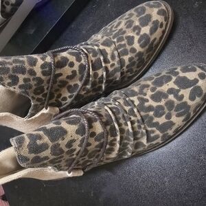 Leopard Print Ankle Boots